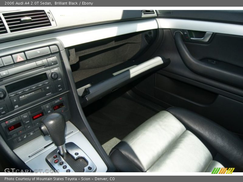 Brilliant Black / Ebony 2006 Audi A4 2.0T Sedan