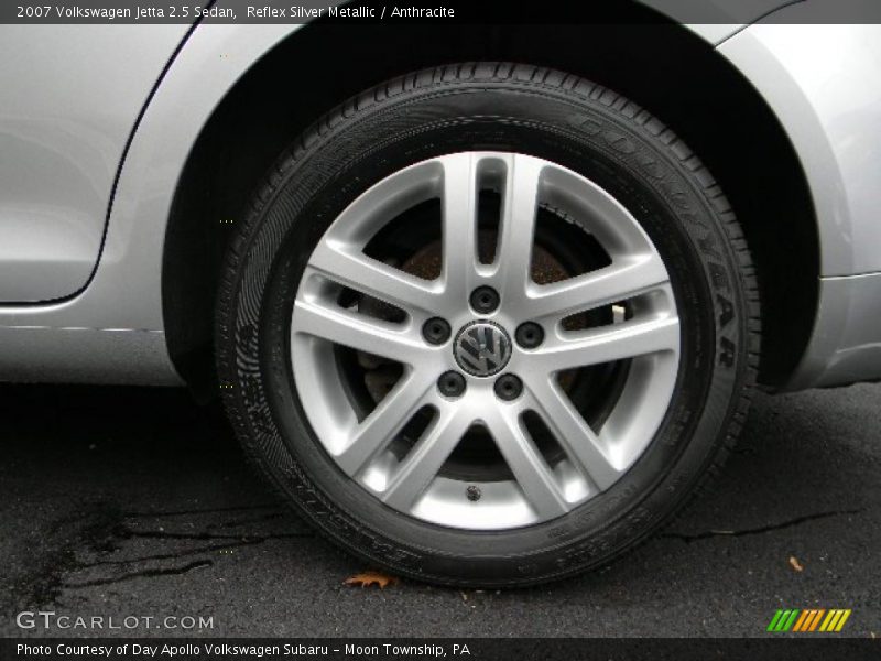 Reflex Silver Metallic / Anthracite 2007 Volkswagen Jetta 2.5 Sedan