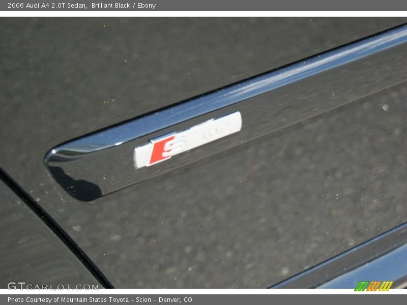 Brilliant Black / Ebony 2006 Audi A4 2.0T Sedan