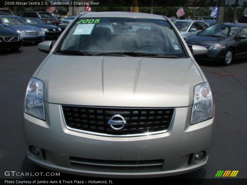Sandstone / Charcoal/Steel 2008 Nissan Sentra 2.0
