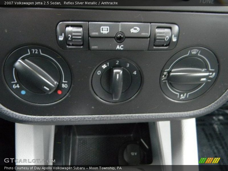 Reflex Silver Metallic / Anthracite 2007 Volkswagen Jetta 2.5 Sedan