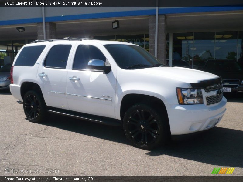 Summit White / Ebony 2010 Chevrolet Tahoe LTZ 4x4
