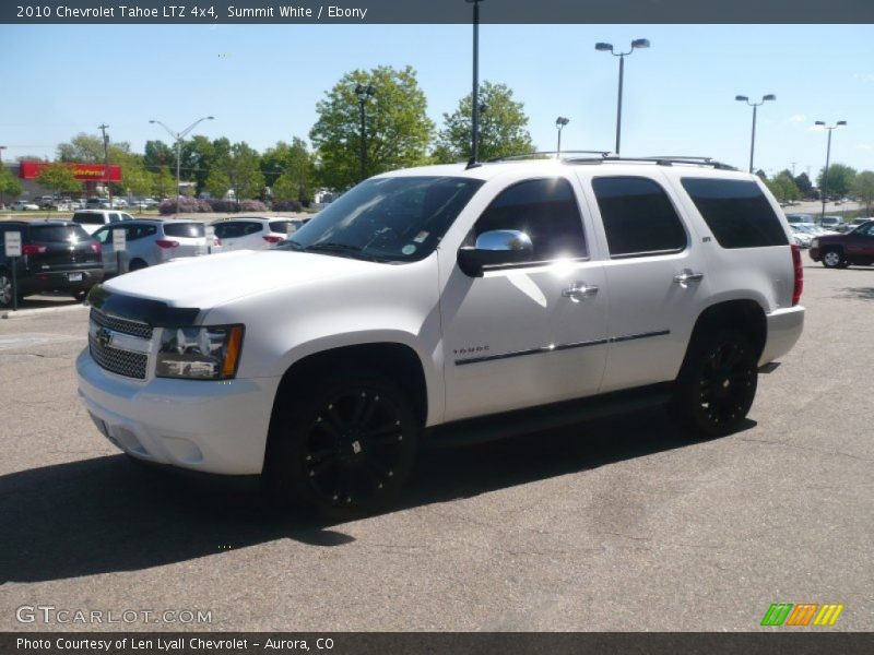 Summit White / Ebony 2010 Chevrolet Tahoe LTZ 4x4