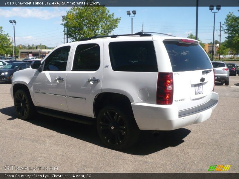 Summit White / Ebony 2010 Chevrolet Tahoe LTZ 4x4