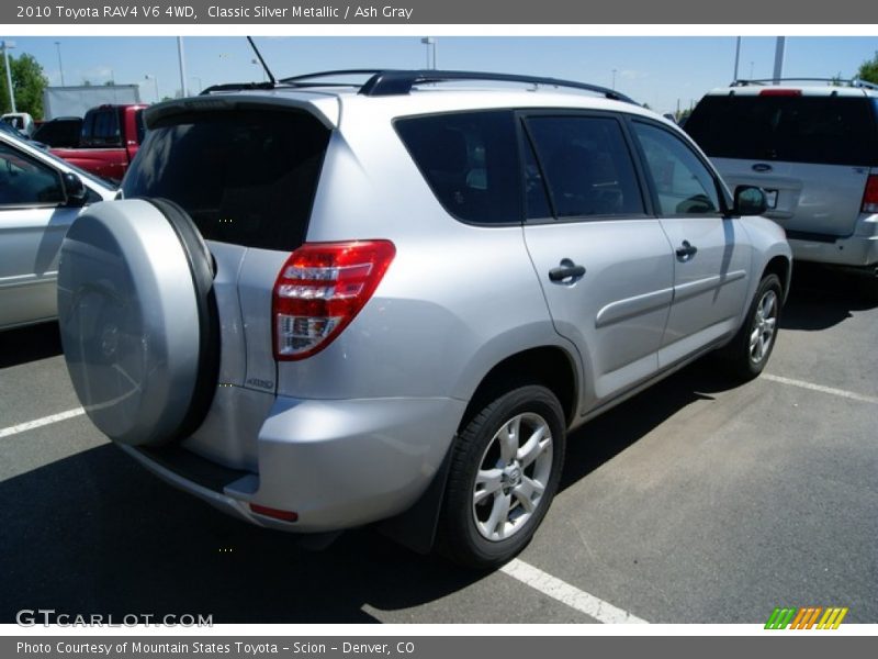 Classic Silver Metallic / Ash Gray 2010 Toyota RAV4 V6 4WD