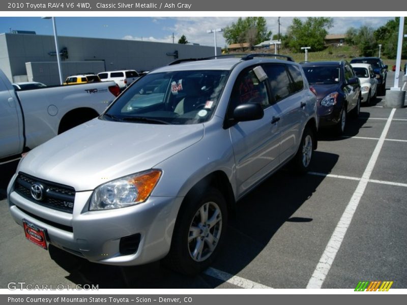 Classic Silver Metallic / Ash Gray 2010 Toyota RAV4 V6 4WD