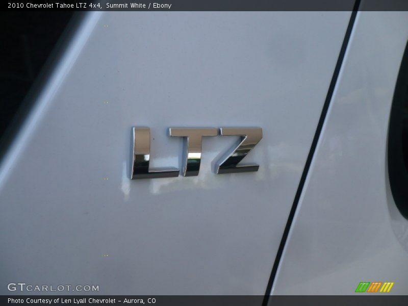 Summit White / Ebony 2010 Chevrolet Tahoe LTZ 4x4