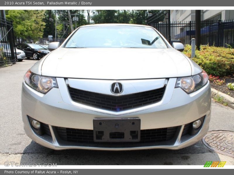 Palladium Metallic / Ebony 2010 Acura TSX Sedan