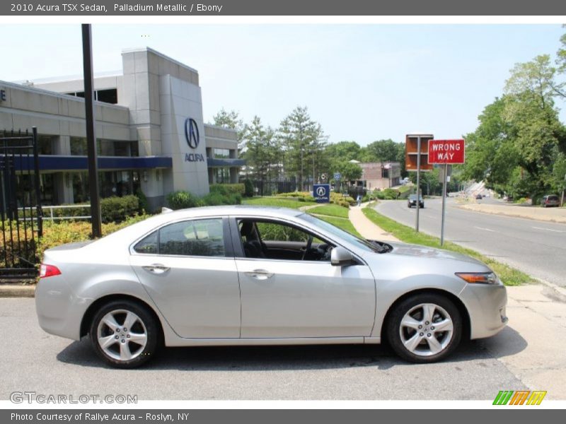 Palladium Metallic / Ebony 2010 Acura TSX Sedan