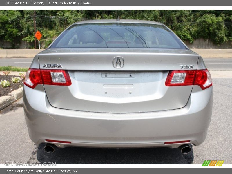 Palladium Metallic / Ebony 2010 Acura TSX Sedan