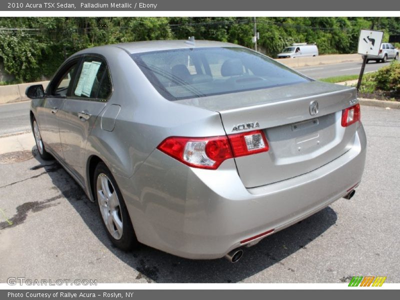 Palladium Metallic / Ebony 2010 Acura TSX Sedan
