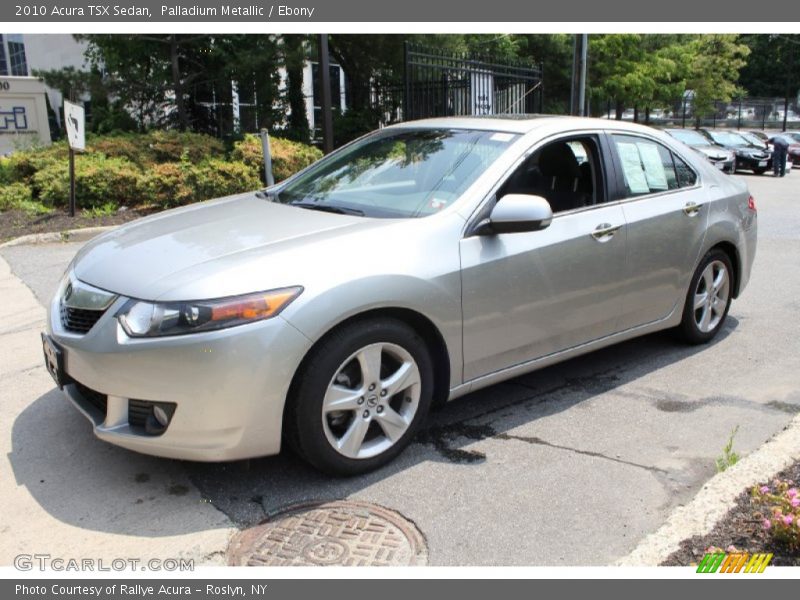 Palladium Metallic / Ebony 2010 Acura TSX Sedan