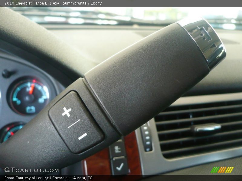 Summit White / Ebony 2010 Chevrolet Tahoe LTZ 4x4