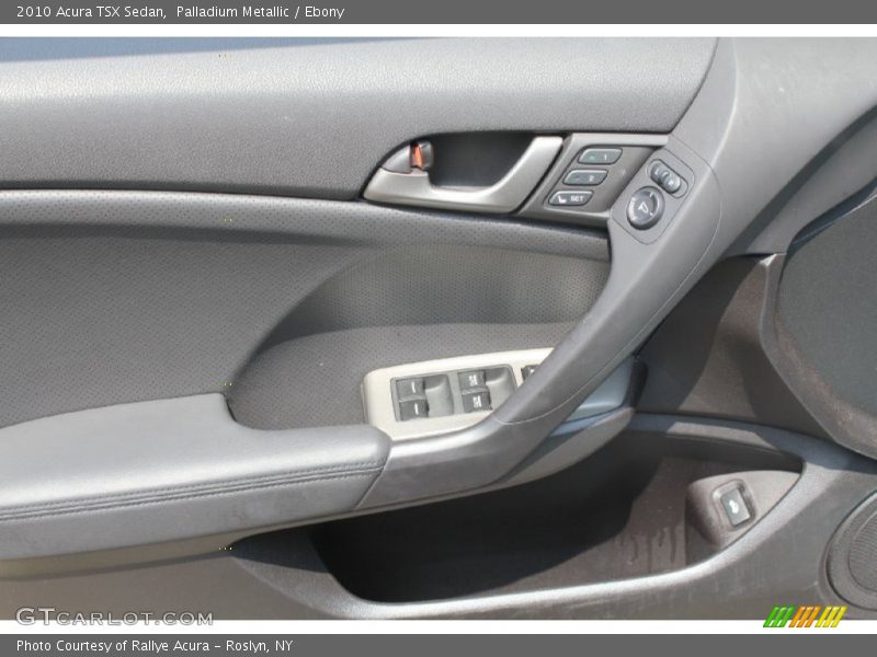 Palladium Metallic / Ebony 2010 Acura TSX Sedan