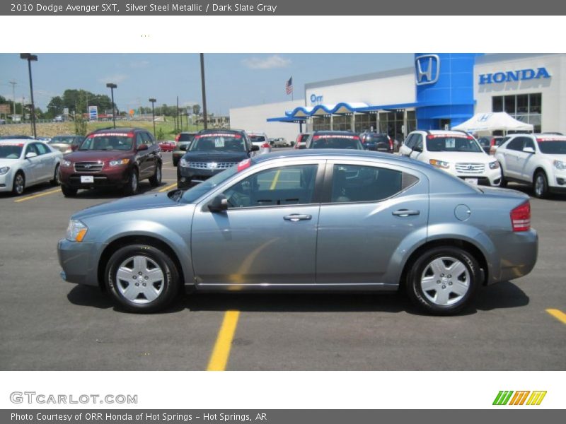 Silver Steel Metallic / Dark Slate Gray 2010 Dodge Avenger SXT
