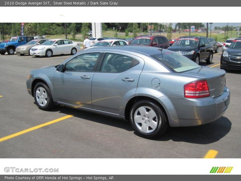 Silver Steel Metallic / Dark Slate Gray 2010 Dodge Avenger SXT