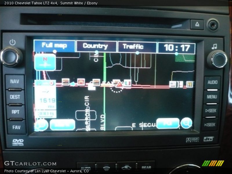 Summit White / Ebony 2010 Chevrolet Tahoe LTZ 4x4