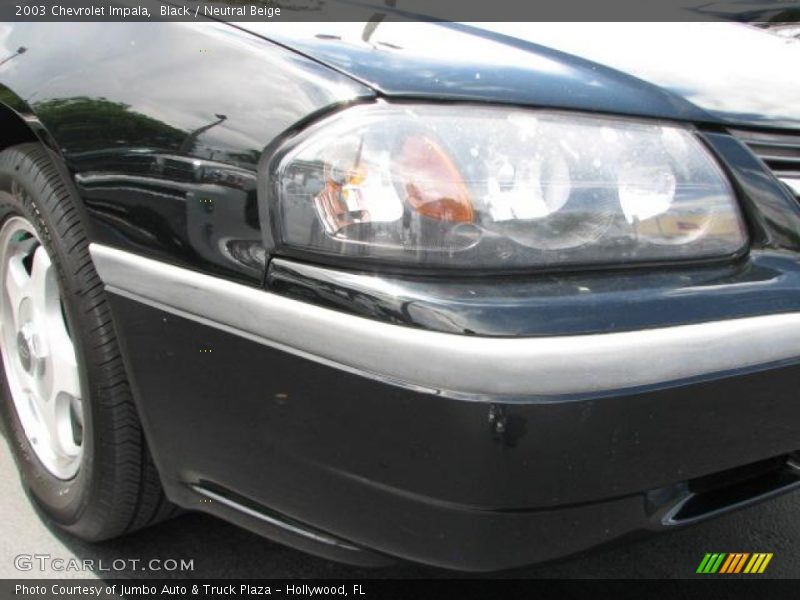 Black / Neutral Beige 2003 Chevrolet Impala