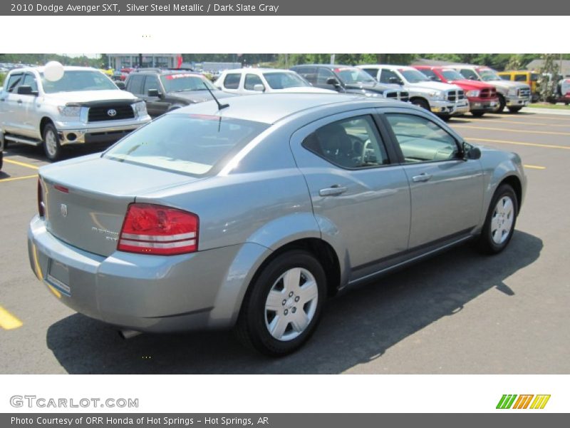 Silver Steel Metallic / Dark Slate Gray 2010 Dodge Avenger SXT