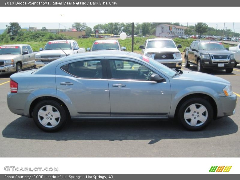 Silver Steel Metallic / Dark Slate Gray 2010 Dodge Avenger SXT