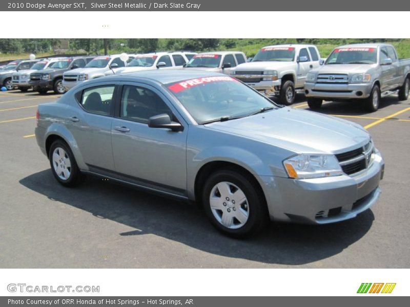 Silver Steel Metallic / Dark Slate Gray 2010 Dodge Avenger SXT