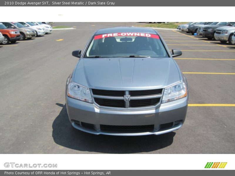 Silver Steel Metallic / Dark Slate Gray 2010 Dodge Avenger SXT
