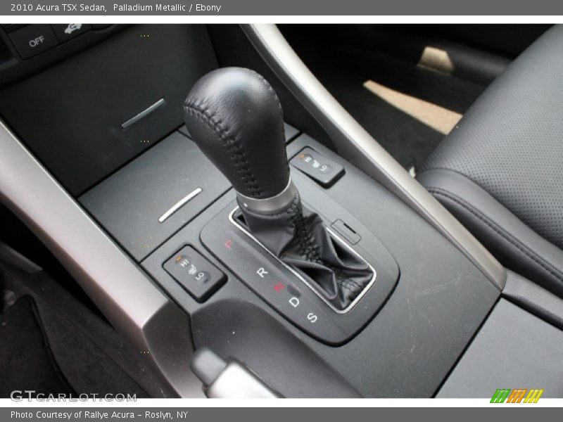 Palladium Metallic / Ebony 2010 Acura TSX Sedan