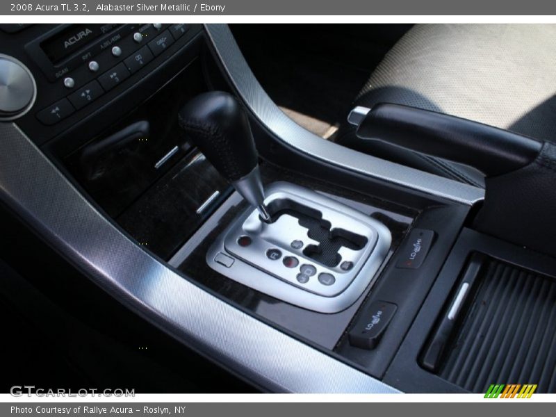 Alabaster Silver Metallic / Ebony 2008 Acura TL 3.2