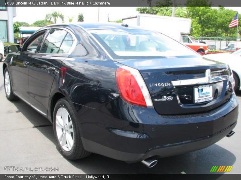 Dark Ink Blue Metallic / Cashmere 2009 Lincoln MKS Sedan