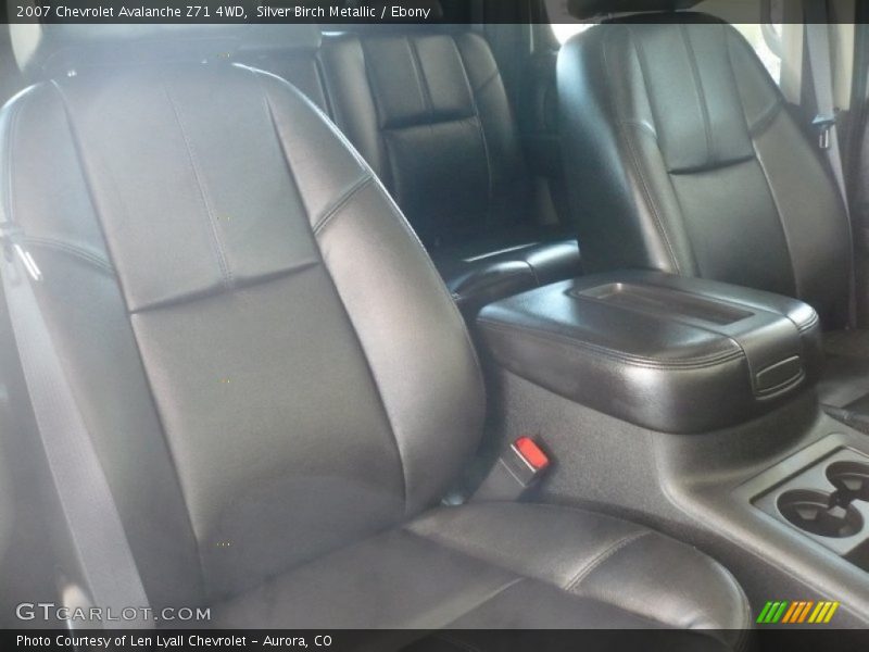 Silver Birch Metallic / Ebony 2007 Chevrolet Avalanche Z71 4WD