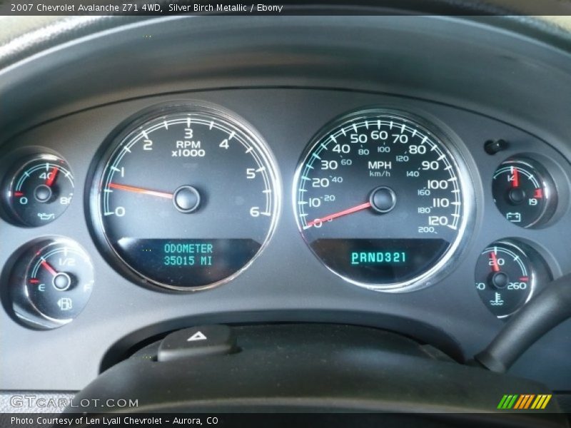  2007 Avalanche Z71 4WD Z71 4WD Gauges