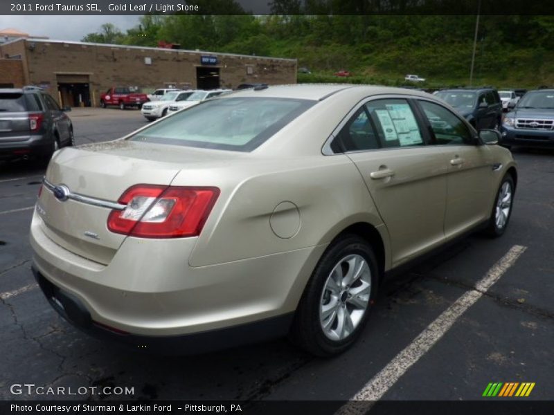 Gold Leaf / Light Stone 2011 Ford Taurus SEL