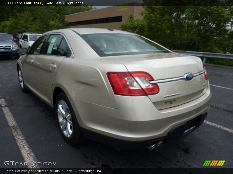 Gold Leaf / Light Stone 2011 Ford Taurus SEL