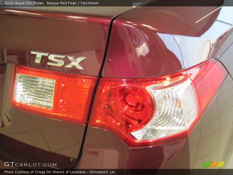 Basque Red Pearl / Parchment 2010 Acura TSX Sedan