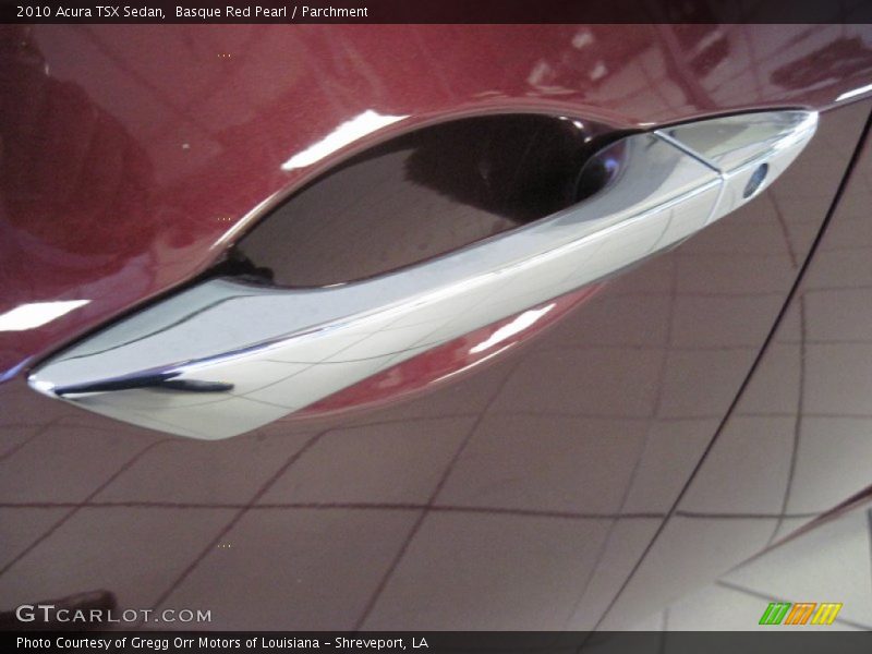 Basque Red Pearl / Parchment 2010 Acura TSX Sedan