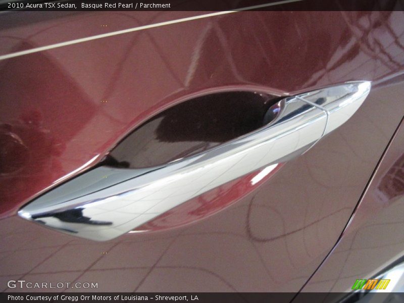 Basque Red Pearl / Parchment 2010 Acura TSX Sedan