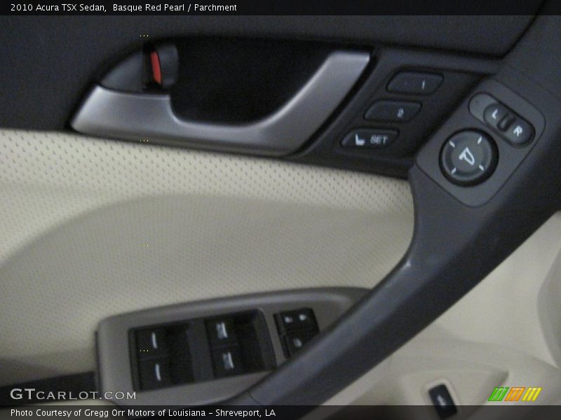 Basque Red Pearl / Parchment 2010 Acura TSX Sedan