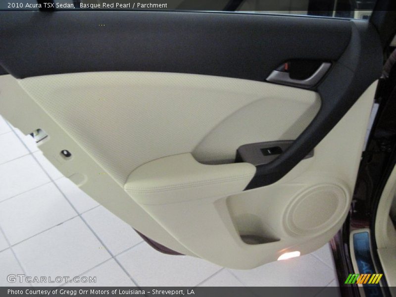 Basque Red Pearl / Parchment 2010 Acura TSX Sedan