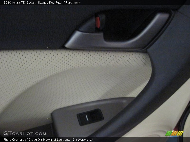 Basque Red Pearl / Parchment 2010 Acura TSX Sedan