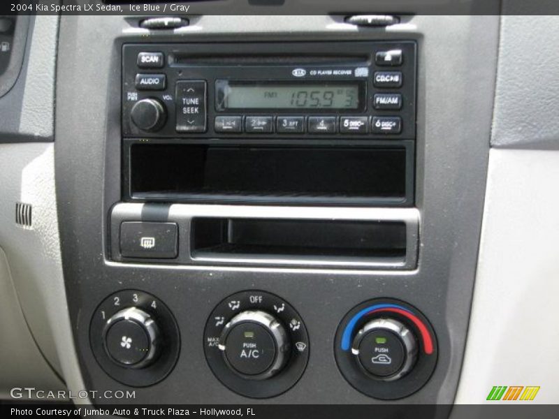 Controls of 2004 Spectra LX Sedan