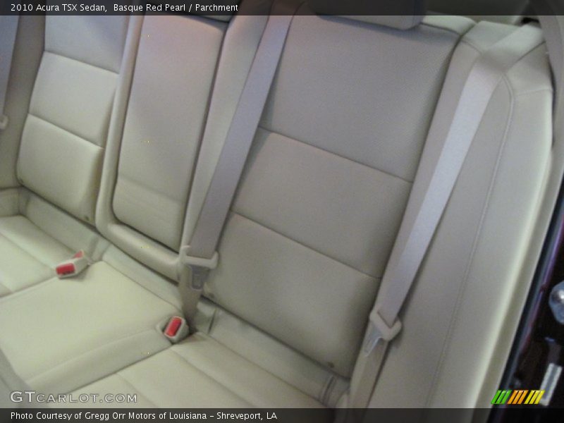 Basque Red Pearl / Parchment 2010 Acura TSX Sedan