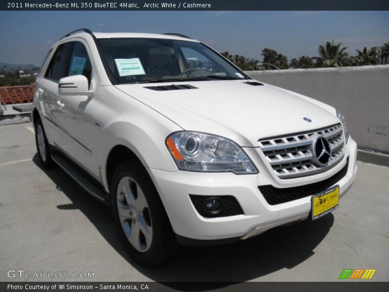 Arctic White / Cashmere 2011 Mercedes-Benz ML 350 BlueTEC 4Matic