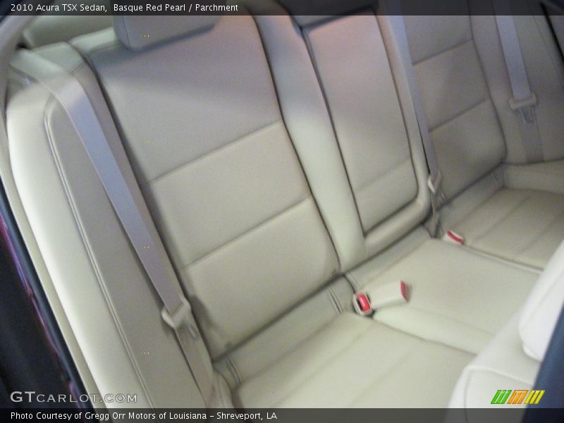 Basque Red Pearl / Parchment 2010 Acura TSX Sedan