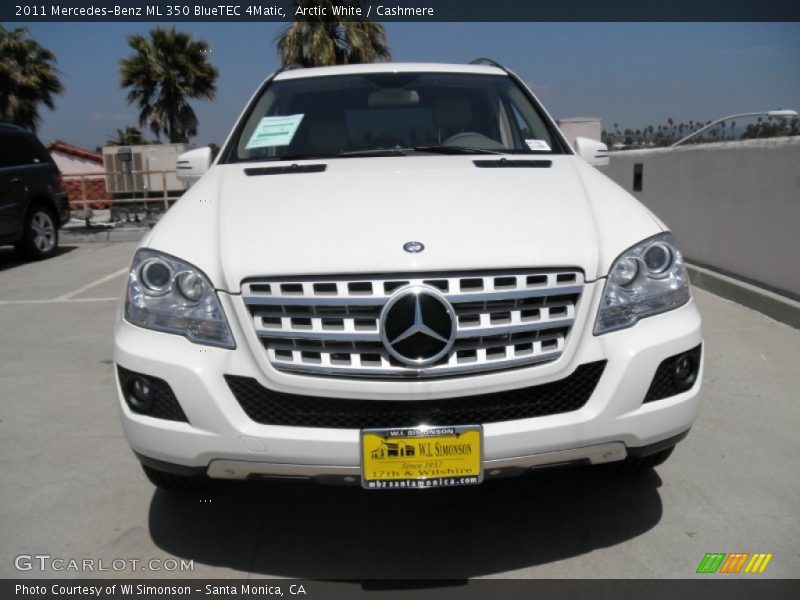 Arctic White / Cashmere 2011 Mercedes-Benz ML 350 BlueTEC 4Matic