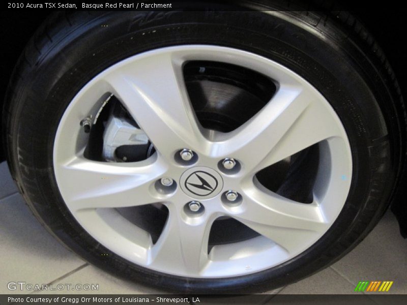 Basque Red Pearl / Parchment 2010 Acura TSX Sedan