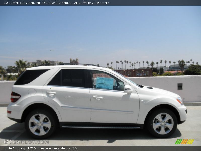 Arctic White / Cashmere 2011 Mercedes-Benz ML 350 BlueTEC 4Matic