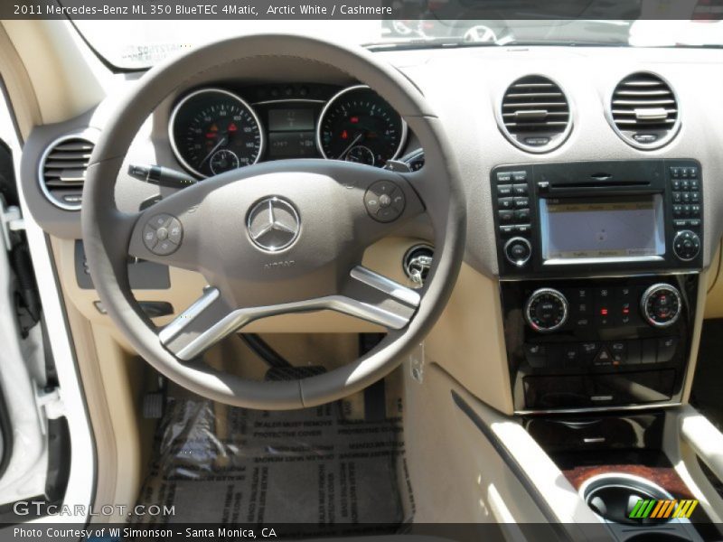 Arctic White / Cashmere 2011 Mercedes-Benz ML 350 BlueTEC 4Matic