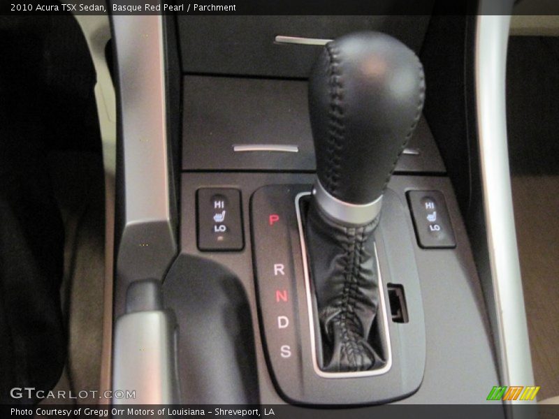 Basque Red Pearl / Parchment 2010 Acura TSX Sedan