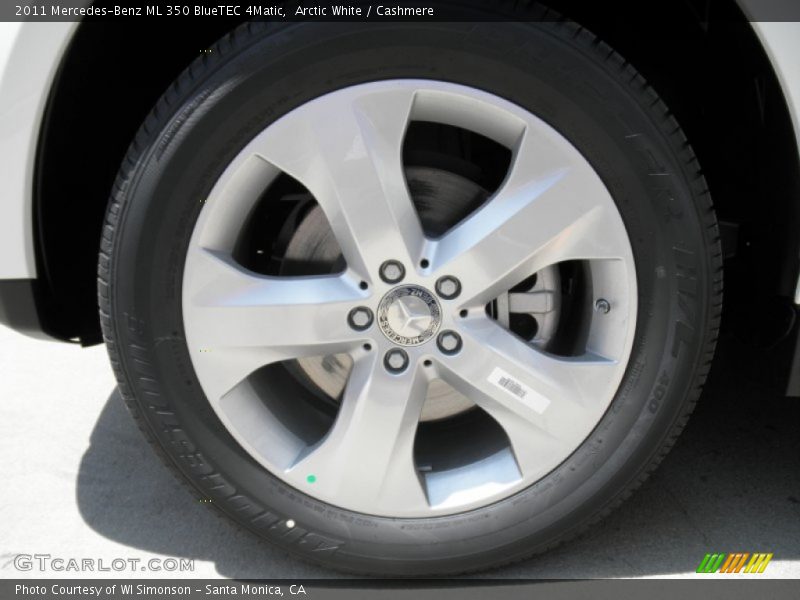 Arctic White / Cashmere 2011 Mercedes-Benz ML 350 BlueTEC 4Matic