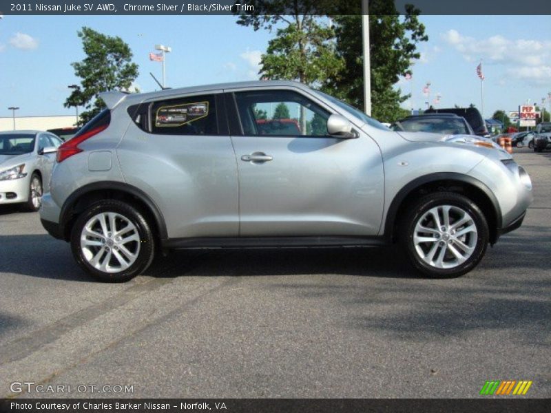  2011 Juke SV AWD Chrome Silver